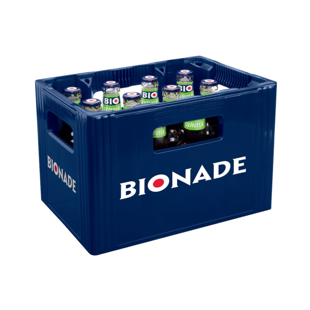 BIONADE Kräuter 12 x 0,33L (Glas) MEHRWEG Kiste zzgl. 2,46 € Pfand