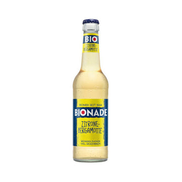 BIONADE Zitrone-Bergamotte 24 x 0,33L (Glas) MEHRWEG Kiste zzgl. 3,42 € Pfand - 0