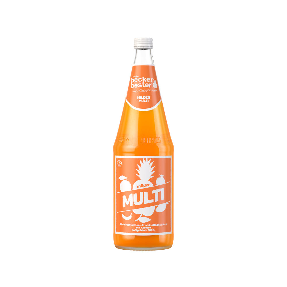 Beckers Bester Milder Multi 6 x 1L (Glas) MEHRWEG Kiste zzgl. 2,40 € Pfand