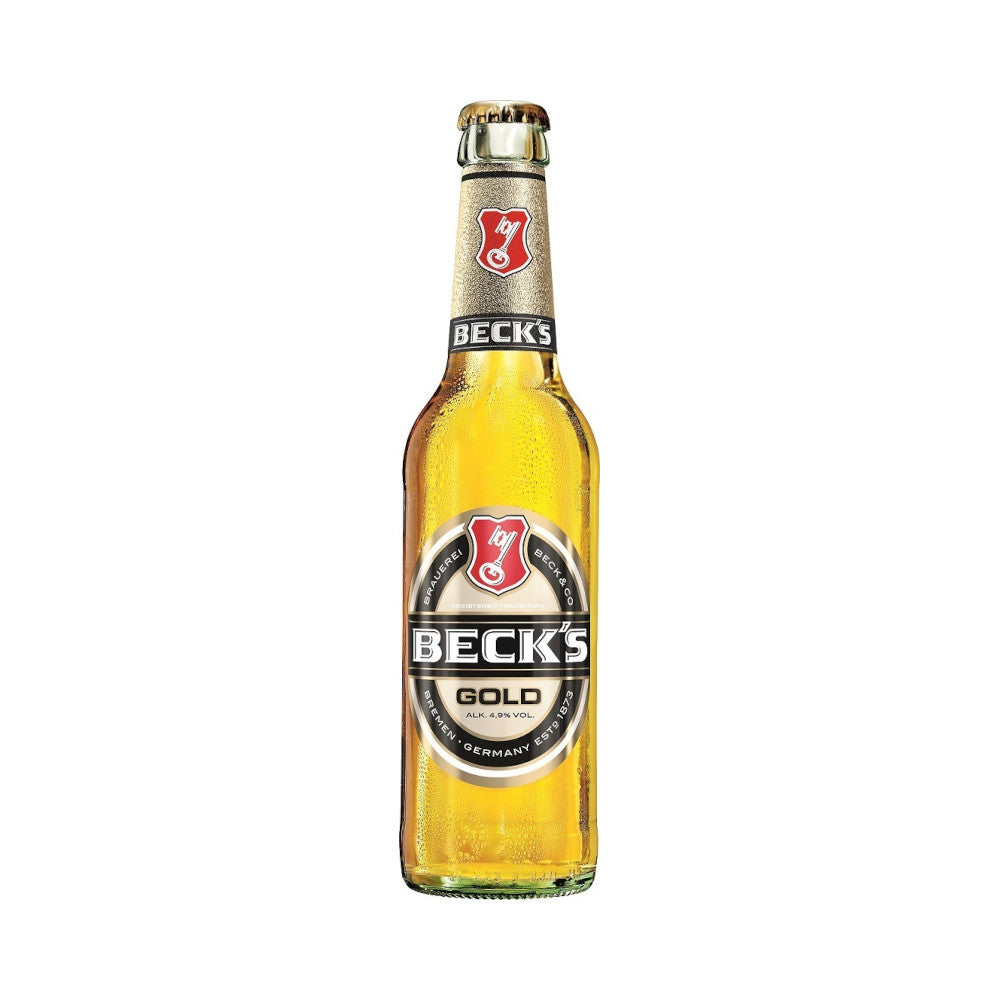 BECK'S Gold 24 x 0,33L (Glas) MEHRWEG Kiste zzgl. 3,42 € Pfand