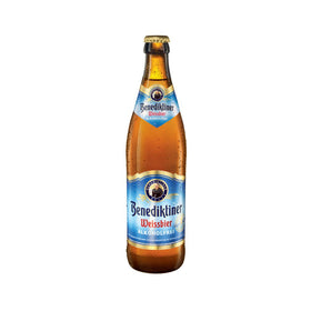 Benediktiner Weißbier Alkoholfrei 20 x 0,5L (Glas) MEHRWEG Kiste zzgl. 3,10 € Pfand - 0