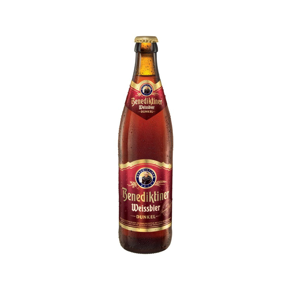 Benediktiner Weißbier Dunkel 20 x 0,5L (Glas) MEHRWEG Kiste zzgl. 3,10 € Pfand - 0