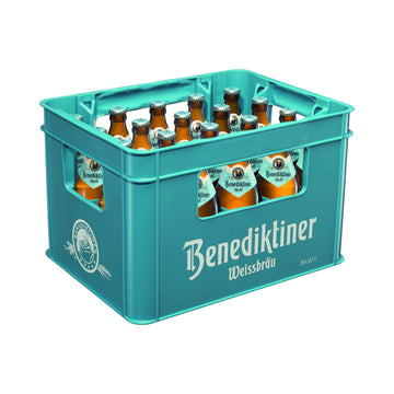 Benediktiner Lager hell 20 x 0,5L (Glas) MEHRWEG Kiste zzgl. 3,10 € Pfand