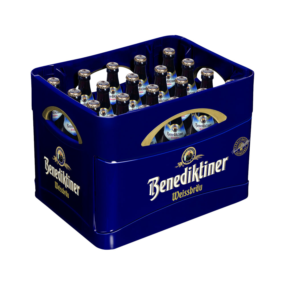 Benediktiner Weißbier Alkoholfrei 20 x 0,5L (Glas) MEHRWEG Kiste zzgl. 3,10 € Pfand