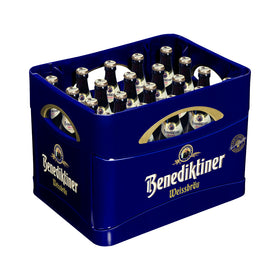 Benediktiner Weißbier Naturtrüb 20 x 0,5L (Glas) MEHRWEG Kiste zzgl. 3,10 € Pfand