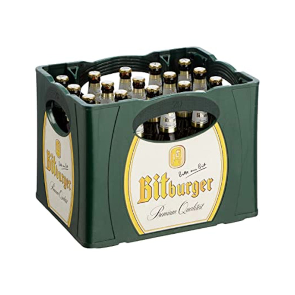 Bitburger Premium Pils 20 x 0,5L (Glas) MEHRWEG Kiste zzgl. 3,10 € Pfand
