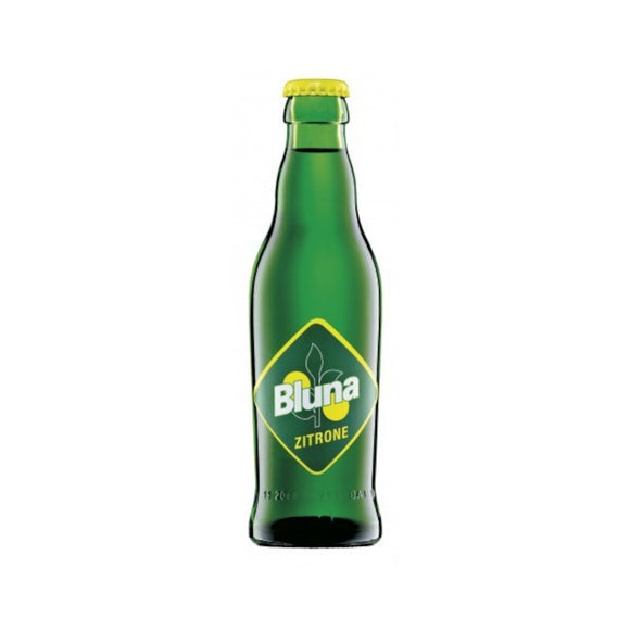 Bluna Zitrone 24 x 0,2L (Glas) MEHRWEG Kiste zzgl. 5,10 € Pfand
