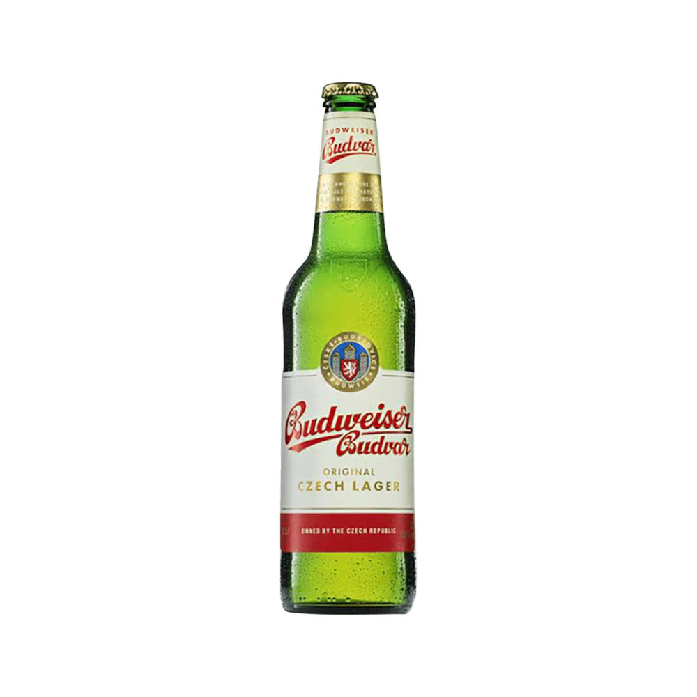 Budweiser Budvar Premium Lager 20 × 0,5 l Glas Mehrweg