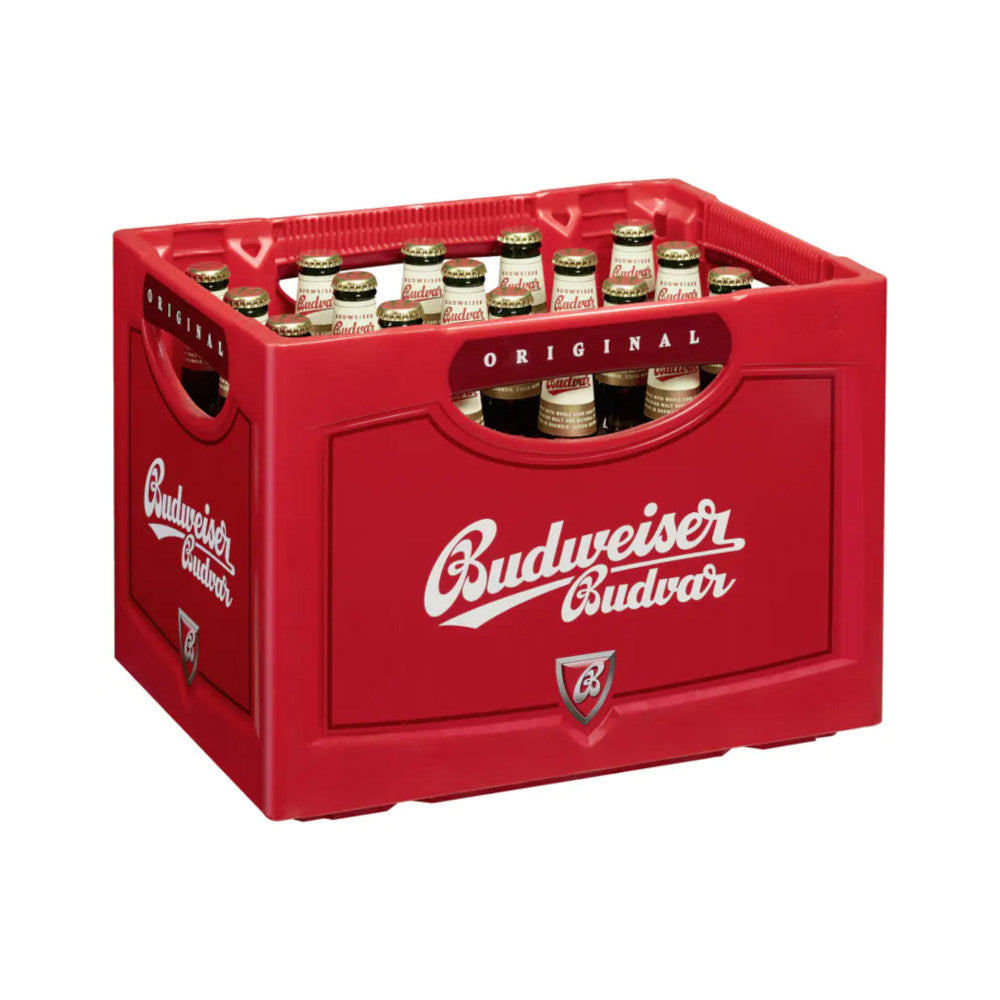 Budweiser Budvar Premium Lager 20 x 0,5L (Glas) MEHRWEG Kiste zzgl. 3,10 € Pfand