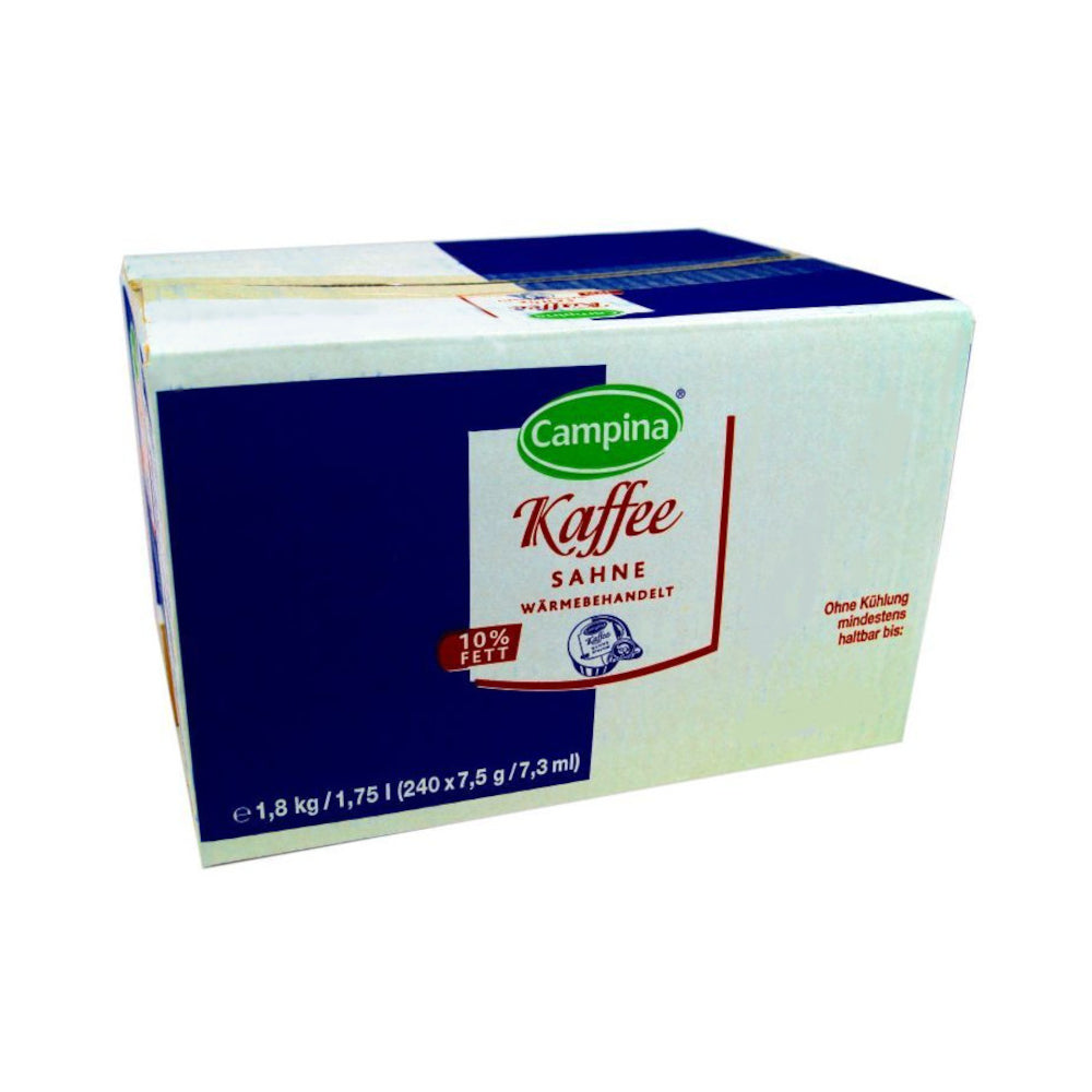 Campina Kaffeesahne 10% Fett 1 x 240Stk. (Cups) Karton