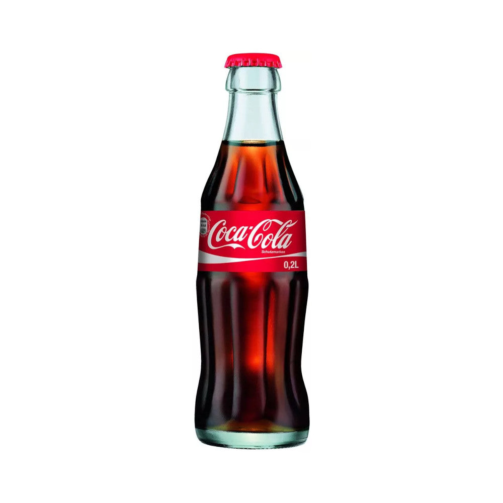 Coca-Cola Classic 24 x 0,2L (Glas) MEHRWEG Kiste zzgl. 5,10 € Pfand