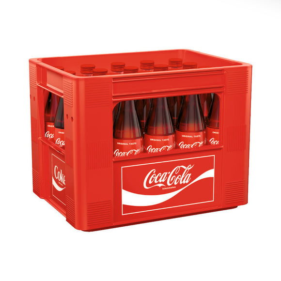 Coca-Cola Classic 20 x 0,4L (Glas) MEHRWEG Kiste zzgl. 4,50 € Pfand