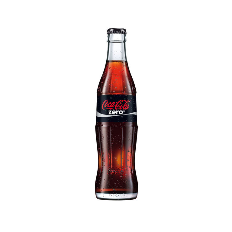 Coca-Cola Zero Sugar 24 x 0,33L (Glas) MEHRWEG Kiste zzgl. 5,10 € Pfand - 0