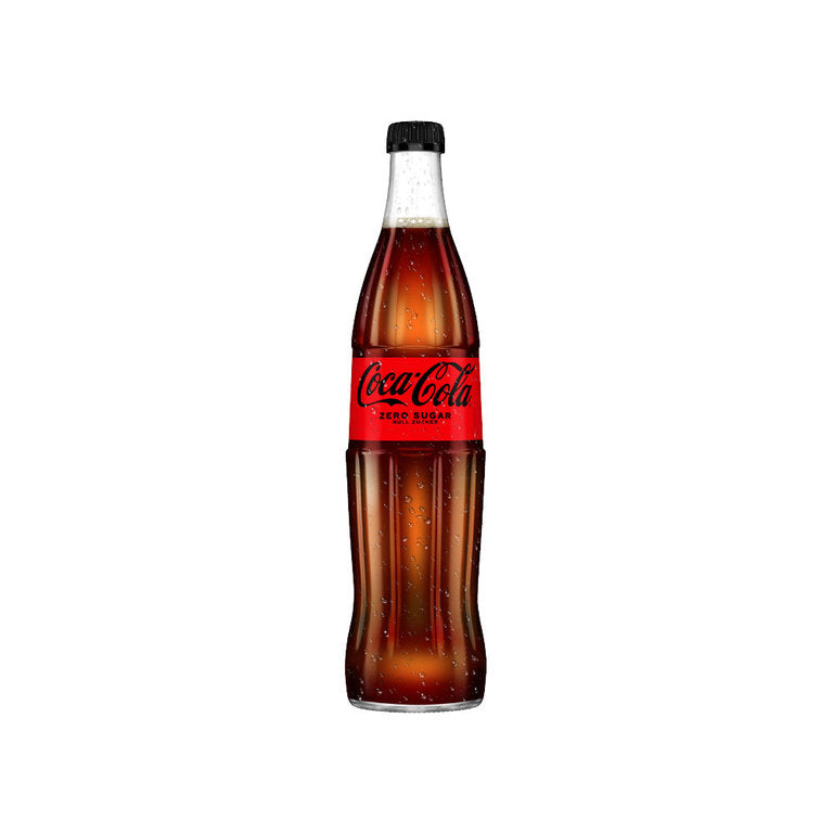 Coca-Cola Zero Sugar 20 x 0,5L (Glas) MEHRWEG Kiste zzgl. 4,50 € Pfand - 0