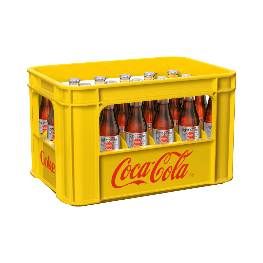 Coca-Cola light 24 x 0,33L (Glas) MEHRWEG Kiste zzgl. 5,10 € Pfand