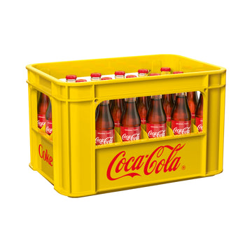 Coca-Cola Classic 24 x 0,33L (Glas) MEHRWEG Kiste zzgl. 5,10 € Pfand