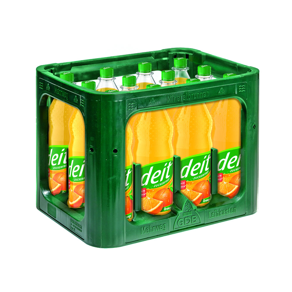 Deit Orange 12 x 1L (PET) MEHRWEG KISTE zzgl. 3,30 € Pfand