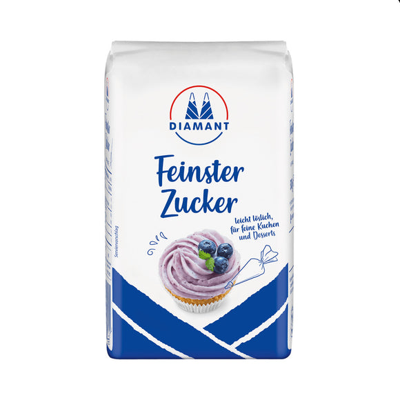 Diamant feiner Zucker 1 x 1Kg (Pack) Packung