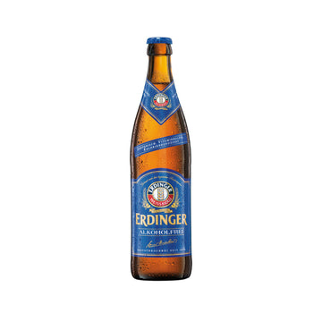 Erdinger Weißbier Alkoholfrei 11 x 0,5L (Glas) MEHRWEG KISTE zzgl. 2,38 € Pfand - 0