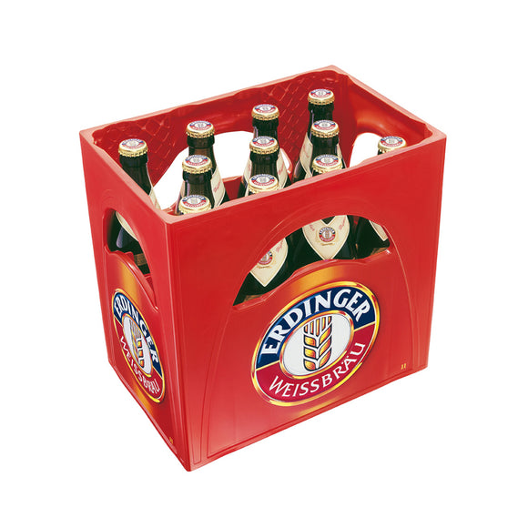 Erdinger Weißbier Hell 11 x 0,5L (Glas) MEHRWEG Kiste zzgl. 2,38 € Pfand