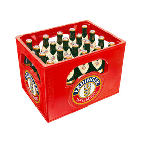 Erdinger Weißbier Hell 20 x 0,5L (Glas) MEHRWEG Kiste zzgl. 3,10 € Pfand