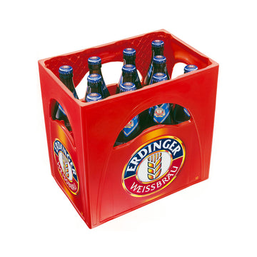 Erdinger Weißbier Alkoholfrei 11 x 0,5L (Glas) MEHRWEG KISTE zzgl. 2,38 € Pfand