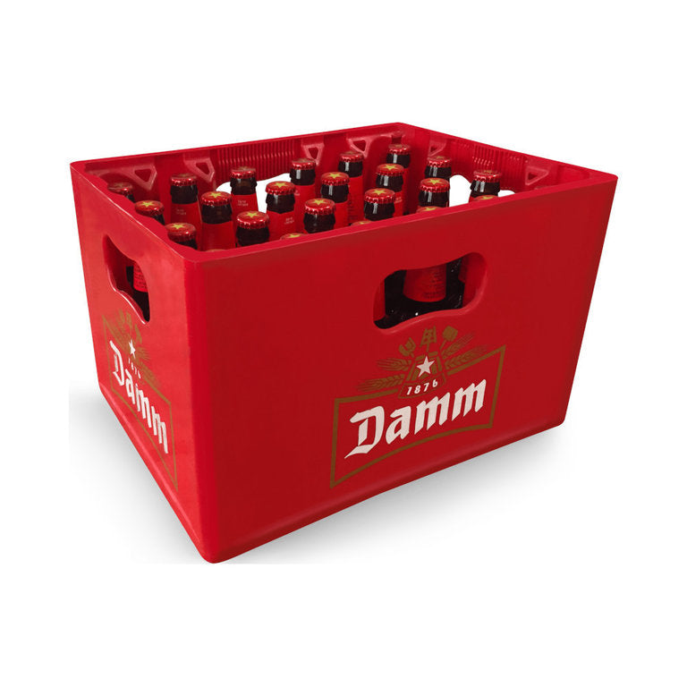 Estrella Damm 24 x 0,33L (Glas) MEHRWEG Kiste zzgl. 3,42 € Pfand