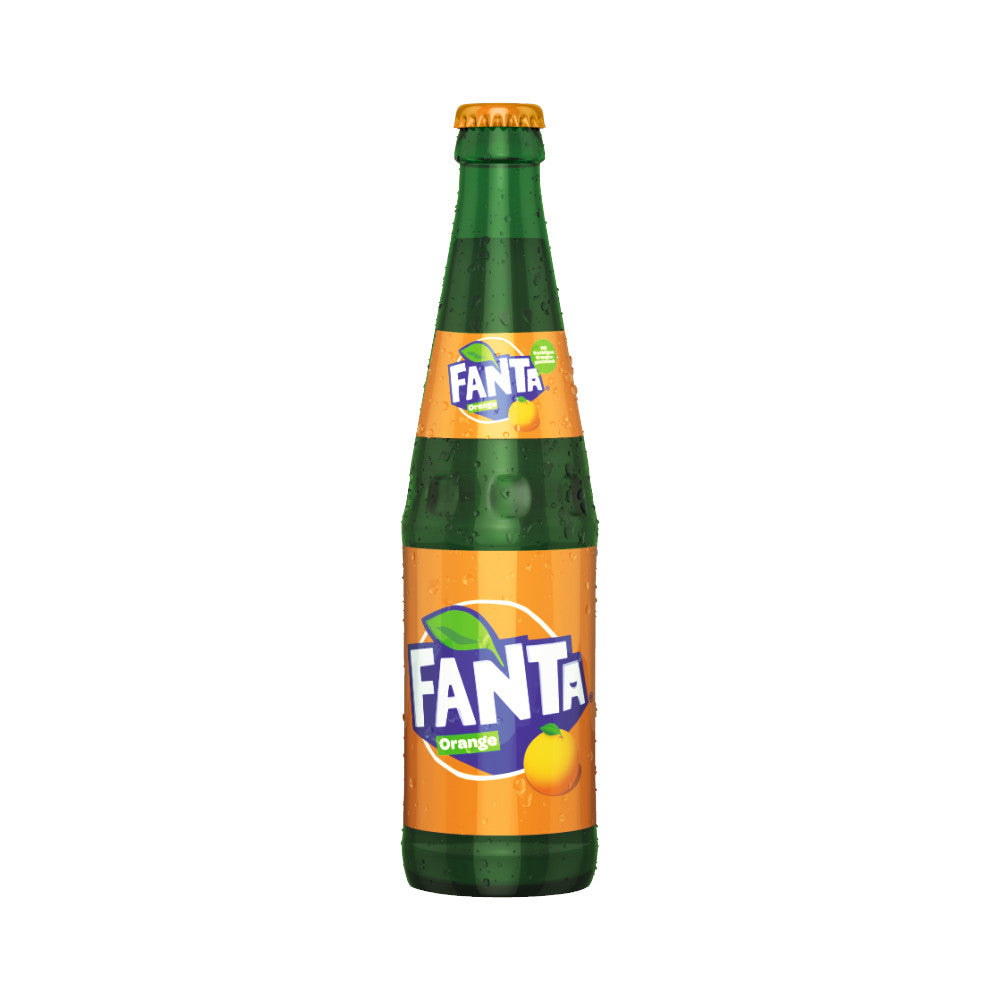 Fanta Orange 24 x 0,33L (Glas) MEHRWEG Kiste zzgl. 5,10 € Pfand - 0
