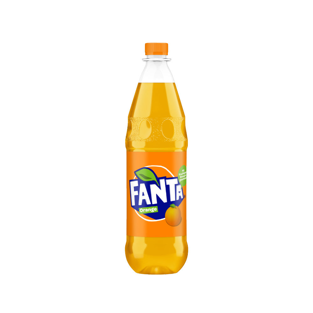 Fanta Orange 12 x 1L (PET) MEHRWEG Kiste zzgl. 3,30 € Pfand - 0