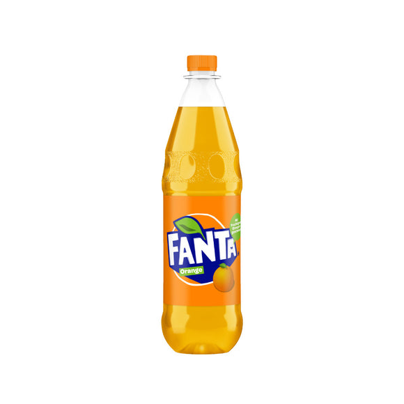 Fanta Orange 12 x 1L (PET) MEHRWEG Kiste zzgl. 3,30 € Pfand