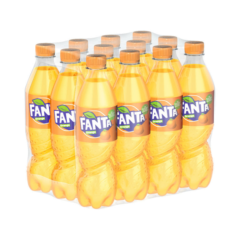 Fanta Orange 12 x 0,5L (PET) EINWEG Tray zzgl. 3,00 € Pfand