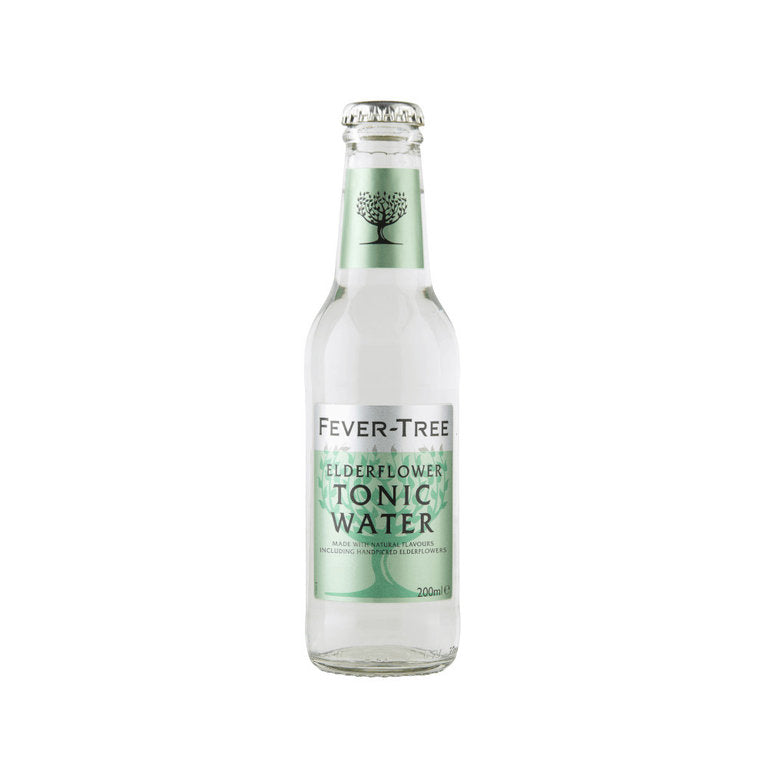 Fever-Tree Elderflower Tonic Water 24 x 0,2L (Glas) MEHRWEG Kiste zzgl. 5,10 Pfand