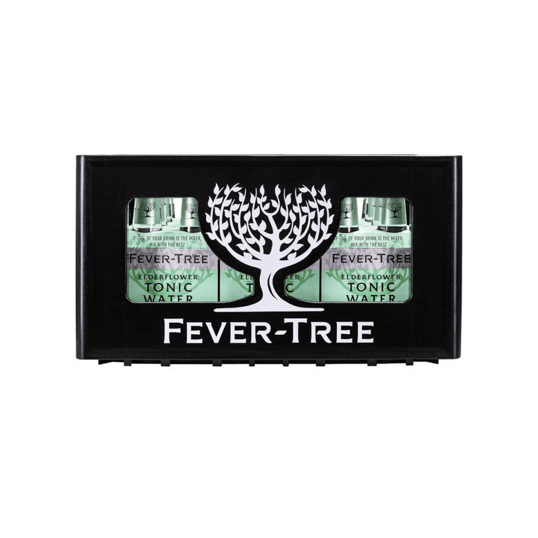 Fever-Tree Elderflower Tonic Water 24 x 0,2L (Glas) MEHRWEG Kiste zzgl. 5,10 Pfand