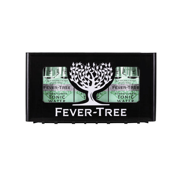 Fever-Tree Elderflower Tonic Water 24 x 0,2L (Glas) MEHRWEG Kiste zzgl. 5,10 Pfand