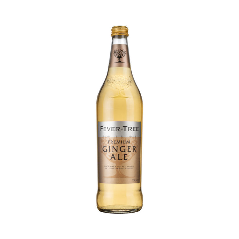 Fever-Tree Ginger Ale 6 x 0,75L (Glas) MEHRWEG Kiste zzgl. 2,40 Pfand - 0