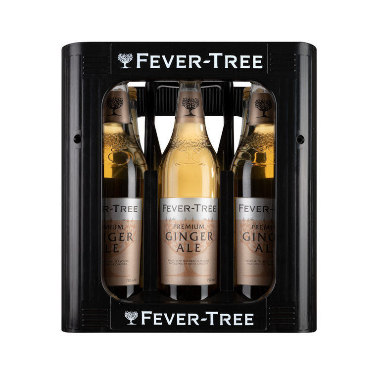 Fever-Tree Ginger Ale 6 x 0,75L (Glas) MEHRWEG Kiste zzgl. 2,40 Pfand-1