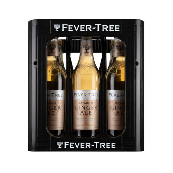 Fever-Tree Ginger Ale 6 x 0,75L (Glas) MEHRWEG Kiste zzgl. 2,40 Pfand