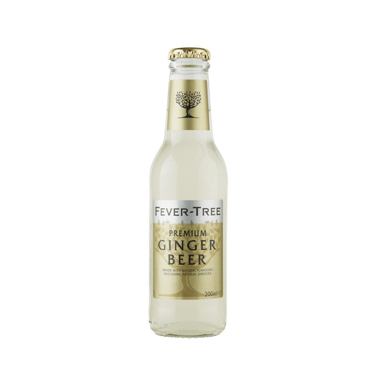 Fever-Tree Ginger Beer 24 x 0,2L (Glas) MEHRWEG Kiste zzgl. 5,10 Pfand - 0