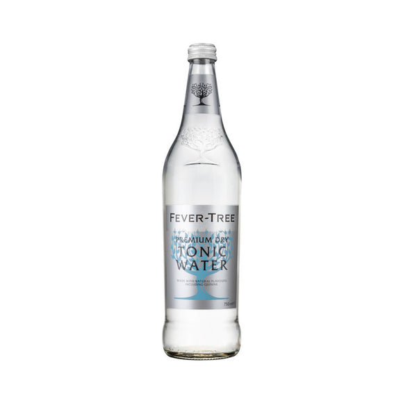 Fever-Tree Premium Dry Tonic Water 24 x 0,2L (Glas) MEHRWEG Kiste zzgl. 5,10 Pfand