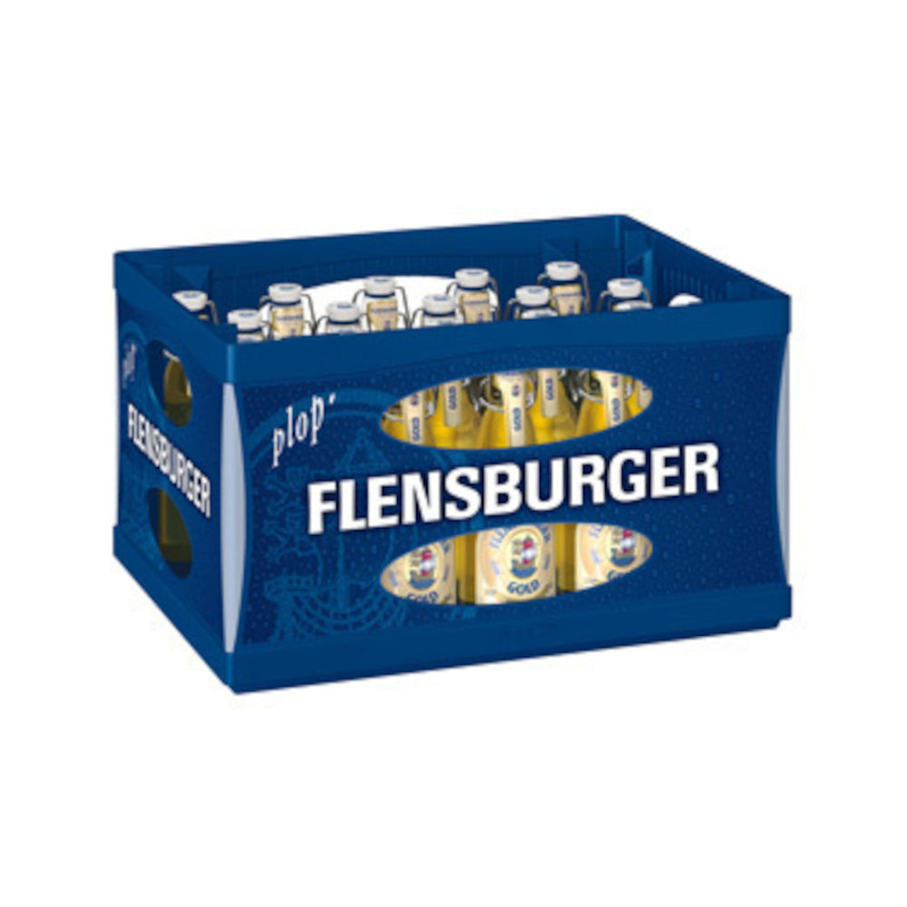Flensburger Gold 20 x 0,33L (Glas) MEHRWEG Kiste zzgl. 4,50 € Pfand