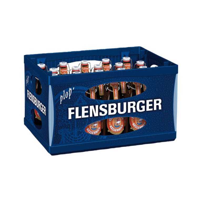 Flensburger Kellerbier 20 x 0,33L (Glas) MEHRWEG Kiste zzgl. 4,50 € Pfand