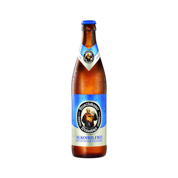Franziskaner Weissbier Alkoholfrei 20 x 0,5L (Glas) MEHRWEG Kiste zzgl. 3,10 € Pfand
