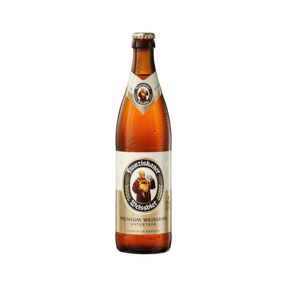 Franziskaner Weissbier Naturtrüb 20 x 0,5L (Glas) MEHRWEG Kiste zzgl. 3,10 € Pfand