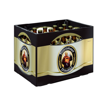 Franziskaner Weissbier Naturtrüb 20 x 0,5L (Glas) MEHRWEG Kiste zzgl. 3,10 € Pfand