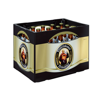 Franziskaner Weissbier kristallklar 20 x 0,5L (Glas) MEHRWEG Kiste zzgl. 3,10 € Pfand
