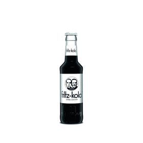 Fritz-Kola Ohne Zucker 24 x 0,2L (Glas) MEHRWEG Kiste zzgl. 5,10 € Pfand - 0