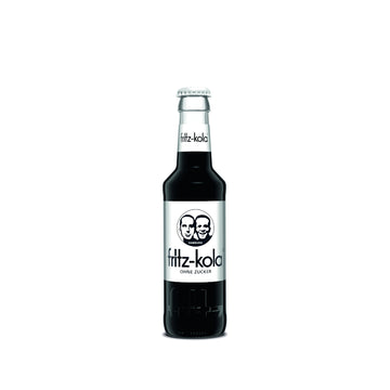Fritz-Kola Ohne Zucker 24 x 0,2L (Glas) MEHRWEG Kiste zzgl. 5,10 € Pfand - 0