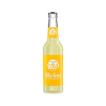 Fritz-Limo Zitrone 24 x 0,2L (Glas) MEHRWEG Kiste zzgl. 5,10 € Pfand - 0