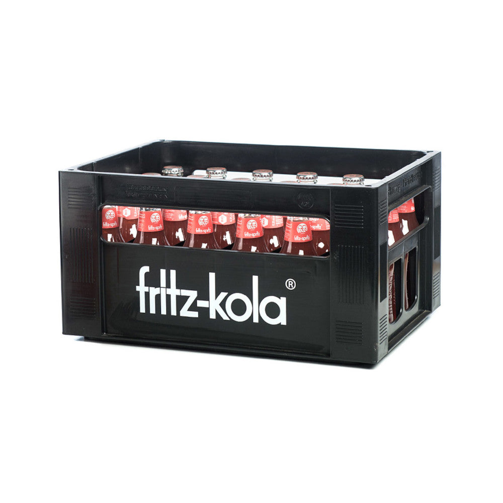 Fritz-Spritz Bio-Rhabarberschorle 24 x 0,2L (Glas) MEHRWEG Kiste zzgl. 5,10 € Pfand