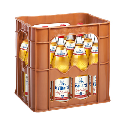 Fürst Bismarck Apfelschorle 12 x 0,7L (Glas) MEHRWEG Kiste zzgl. 3,30 € Pfand